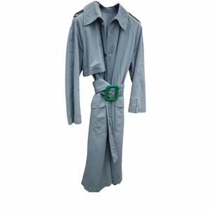 Acne Studios Coat with Green Buckle